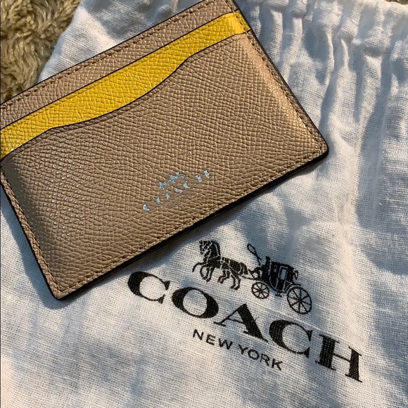 Coach Card Holder
